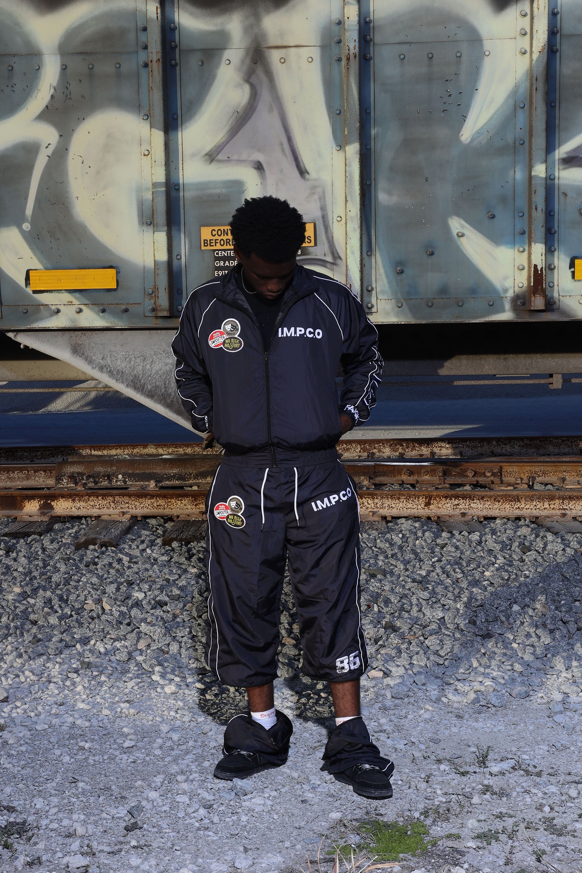 Convertible Patchwork Windbreaker Set