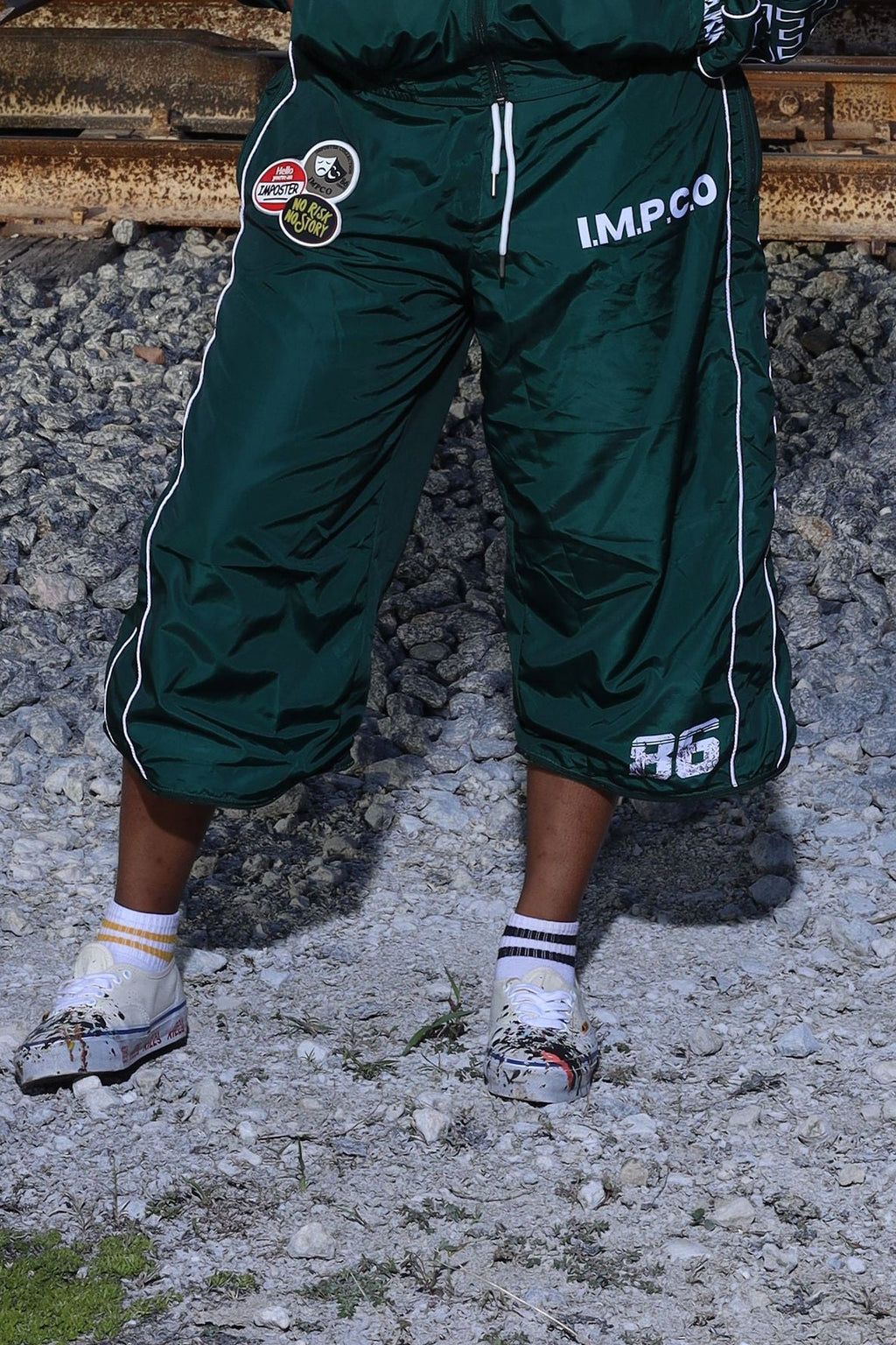 Convertible Patchwork Windbreaker Set